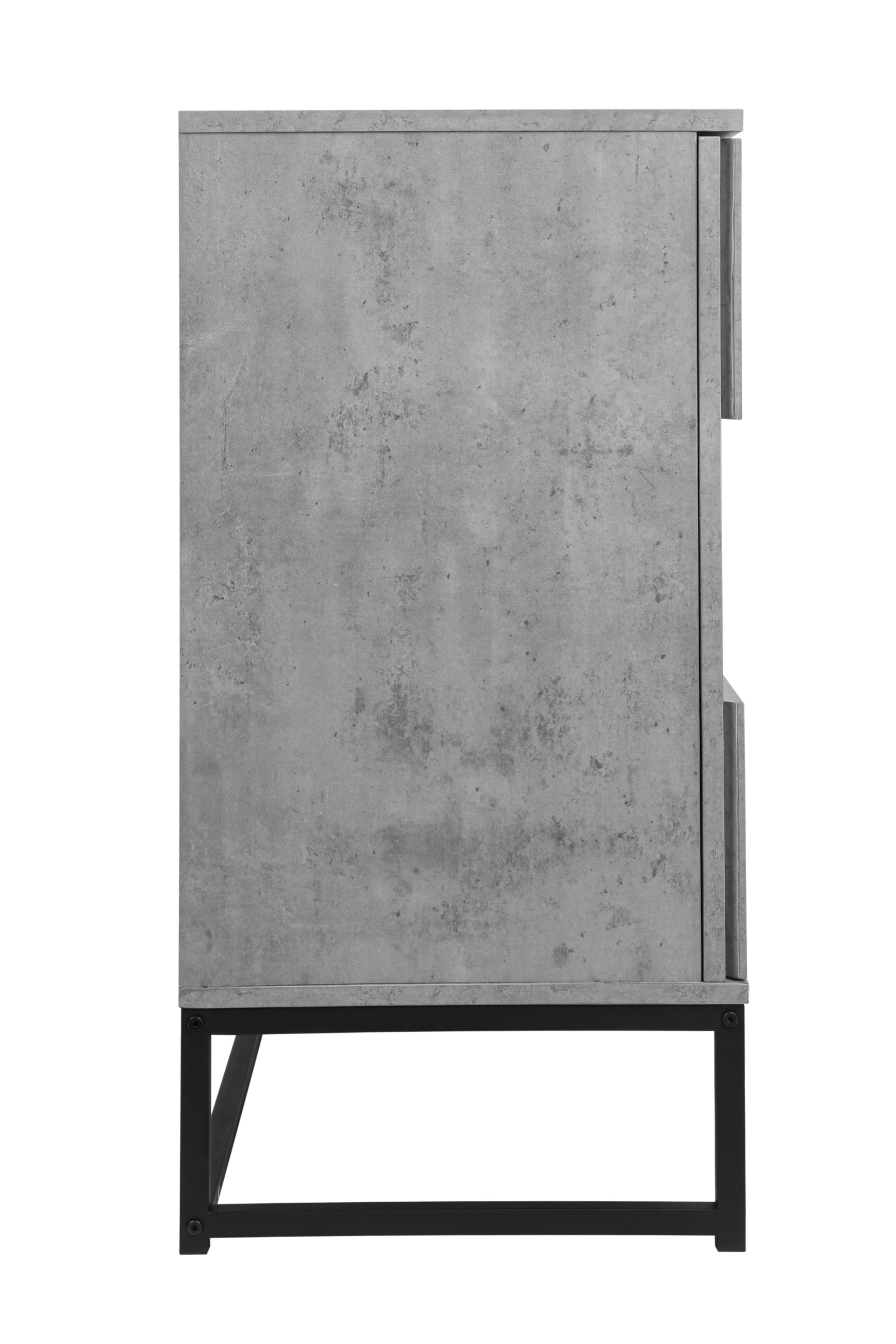 2 Door Cabinet,for bedroom,cement grey,for living cement grey-particle board