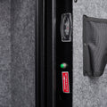 3 5 Gun Safes for Home Rifle and Pistols, Quick Access black-steel