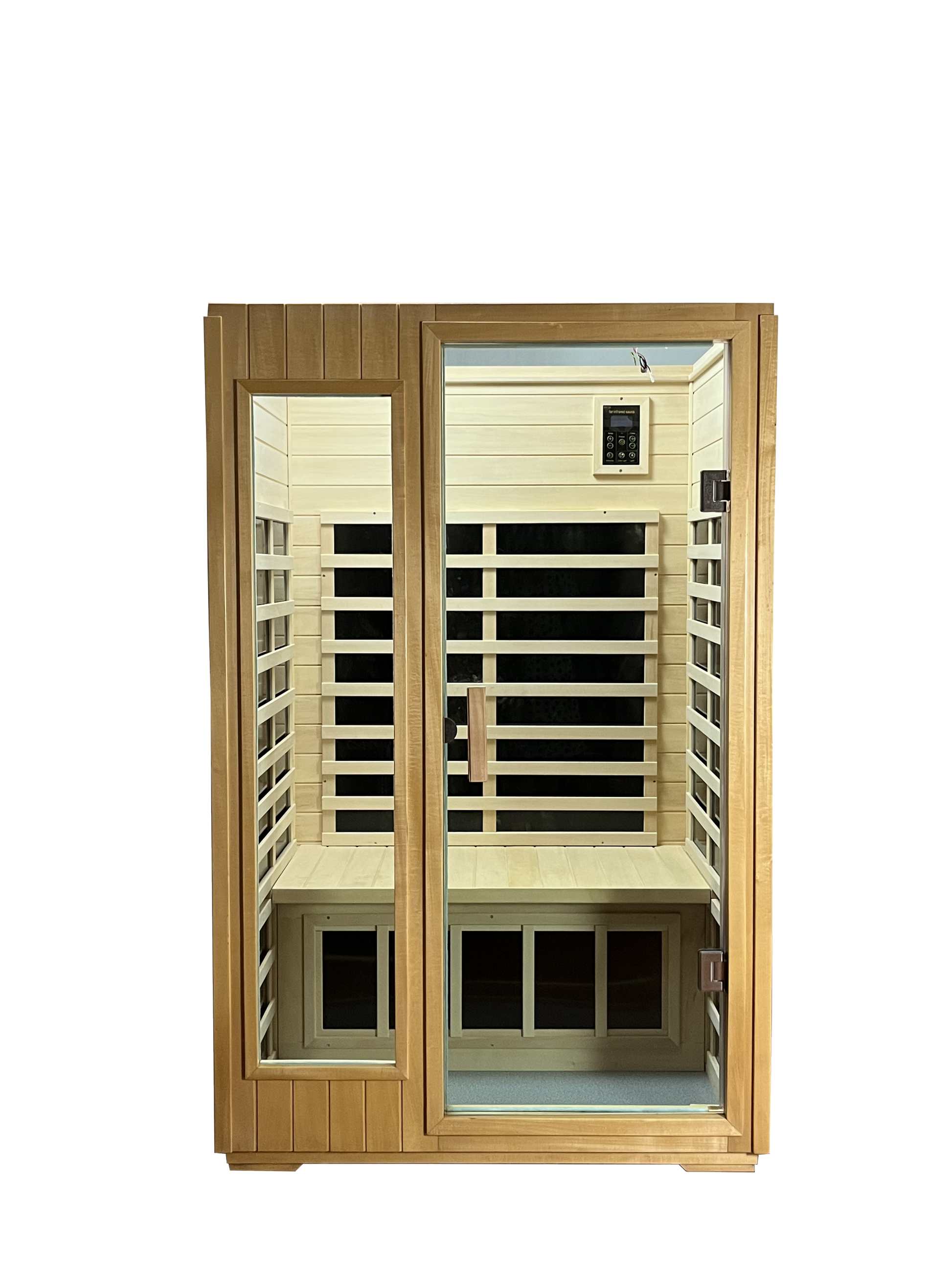 Two Person Basswood Far Infrared Outdoor Sauna