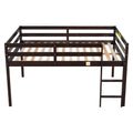 Full Loft Bed,Espresso Espresso Pine