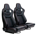 Racing Seat Black Vinyl