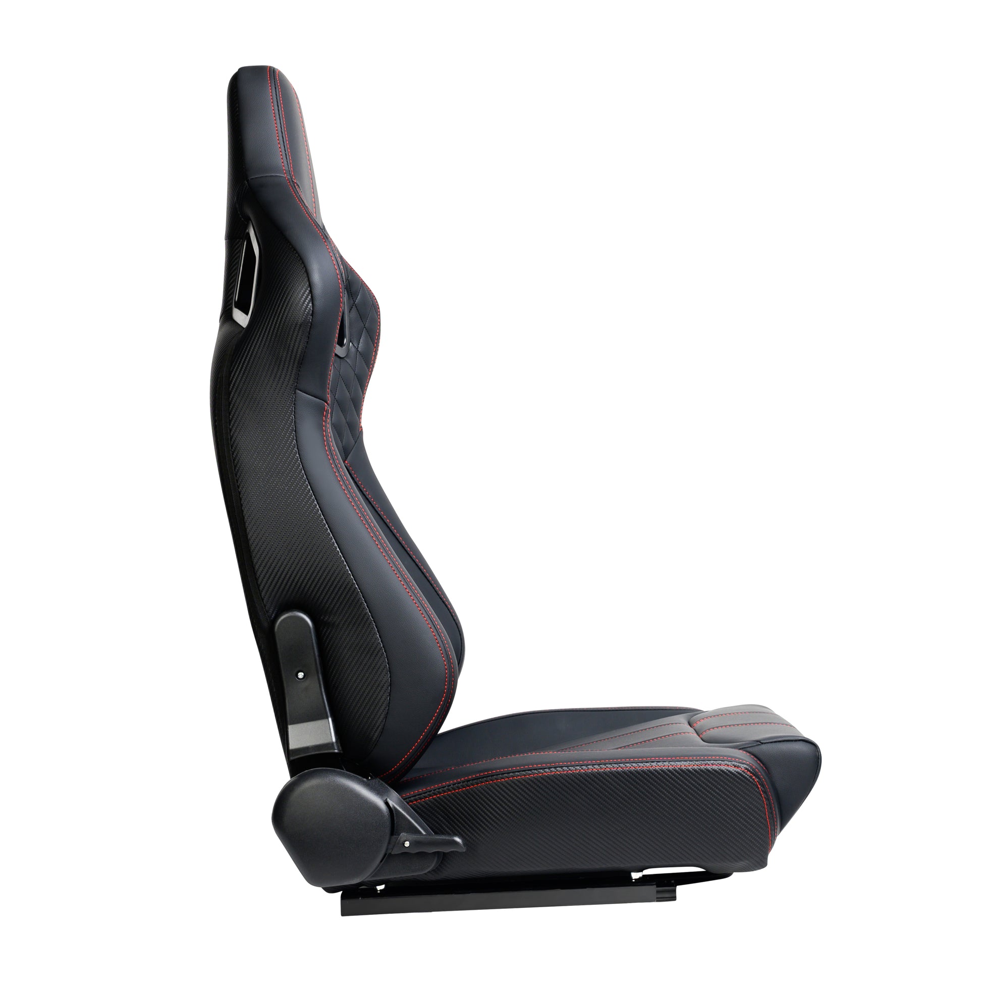 Racing Seat Black Vinyl