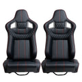 Racing Seat Black Vinyl