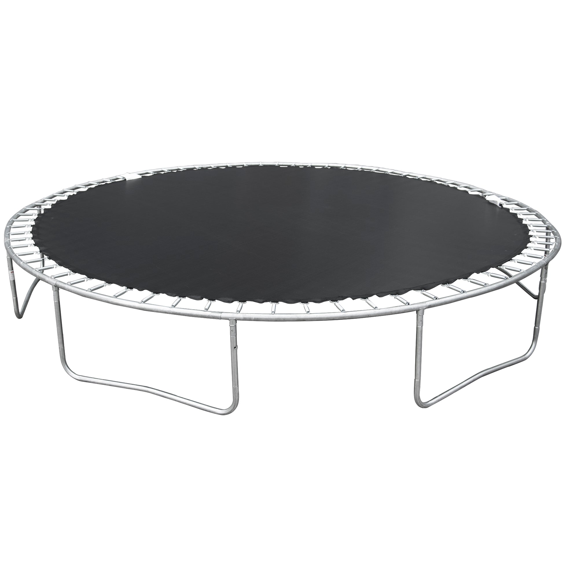 14Ft Trampoline For Adults & Kids With Basketball Hoop, Outdoor Trampolines W Ladder And Safety Enclosure Net For Kids And Adults,Double Side Color Cover Blue Metal