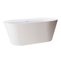 Acrylic Freestanding Soaking Bathtub 54 White -