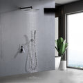 Shower System Shower Faucet Combo Set Wall Mounted With 12