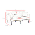 Pink Velvet Sofa Bed Pink Velvet Wood Foam Velvet 2 Seat