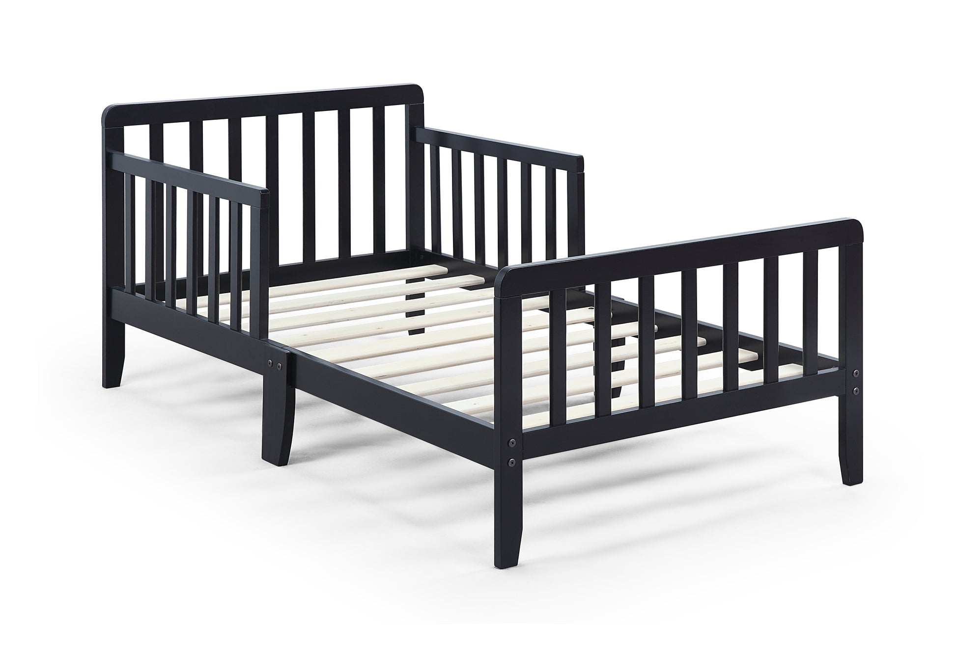 Jax Toddler Bed Black Black Solid Wood