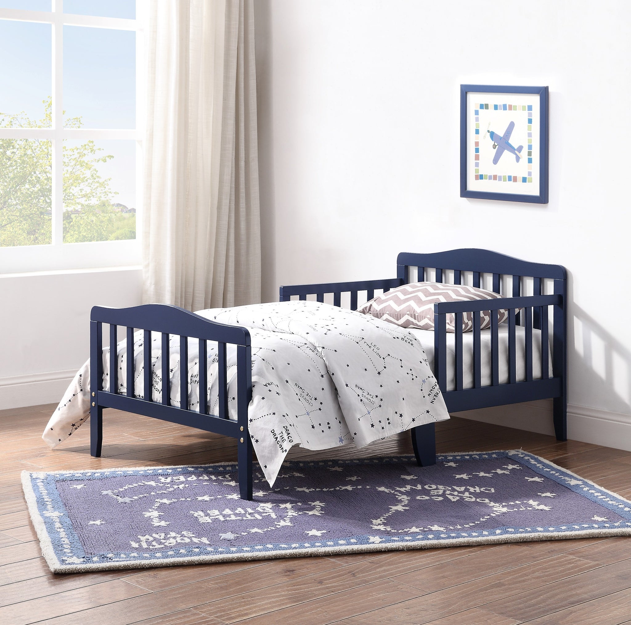 Blaire Toddler Bed Navy Blue