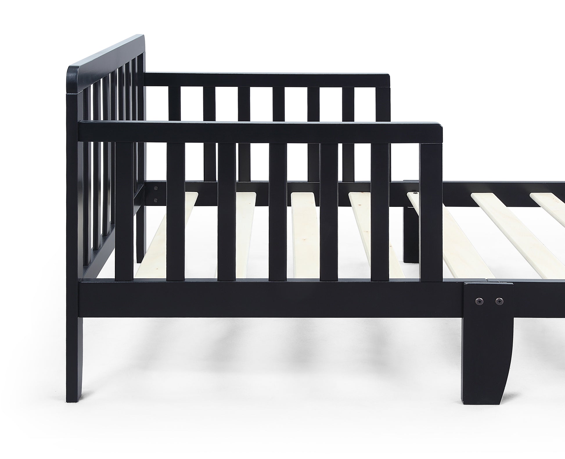 Jax Toddler Bed Black Black Solid Wood