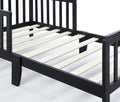 Jax Toddler Bed Black Black Solid Wood