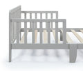 Jax Toddler Bed Light Gray Light Gray Solid Wood