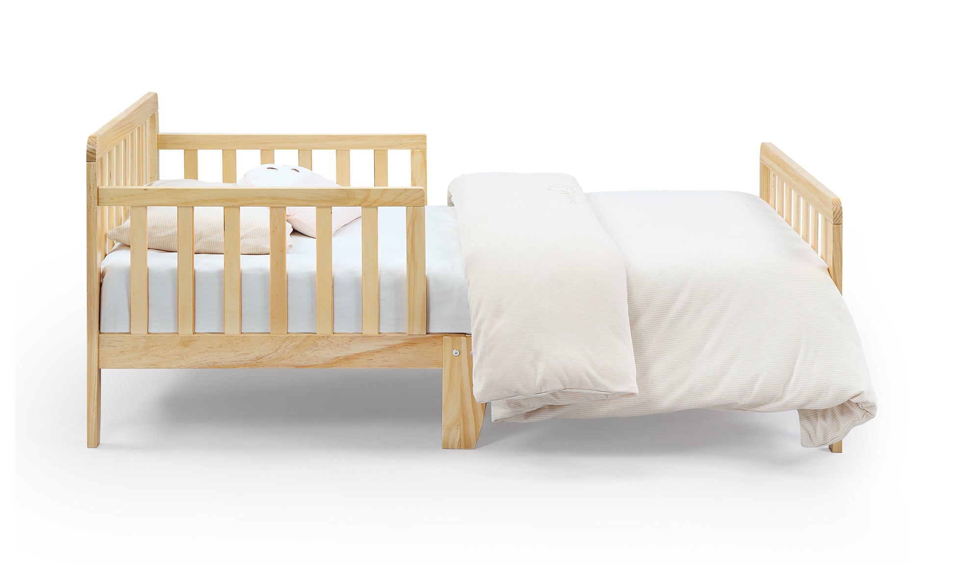 Jax Toddler Bed Natural Natural Solid Wood