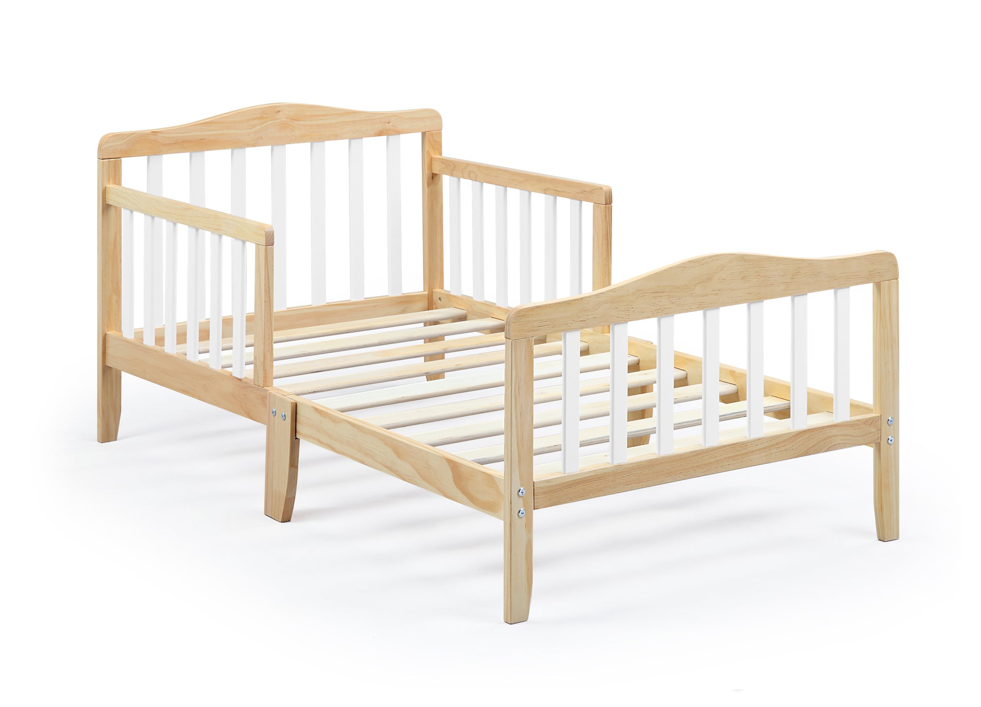 Twain Toddler Bed Natural White Natural Solid Wood