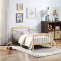 Twain Toddler Bed Natural White Natural Solid Wood