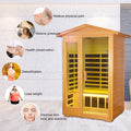 Two Person Basswood Far Infrared Outdoor Sauna