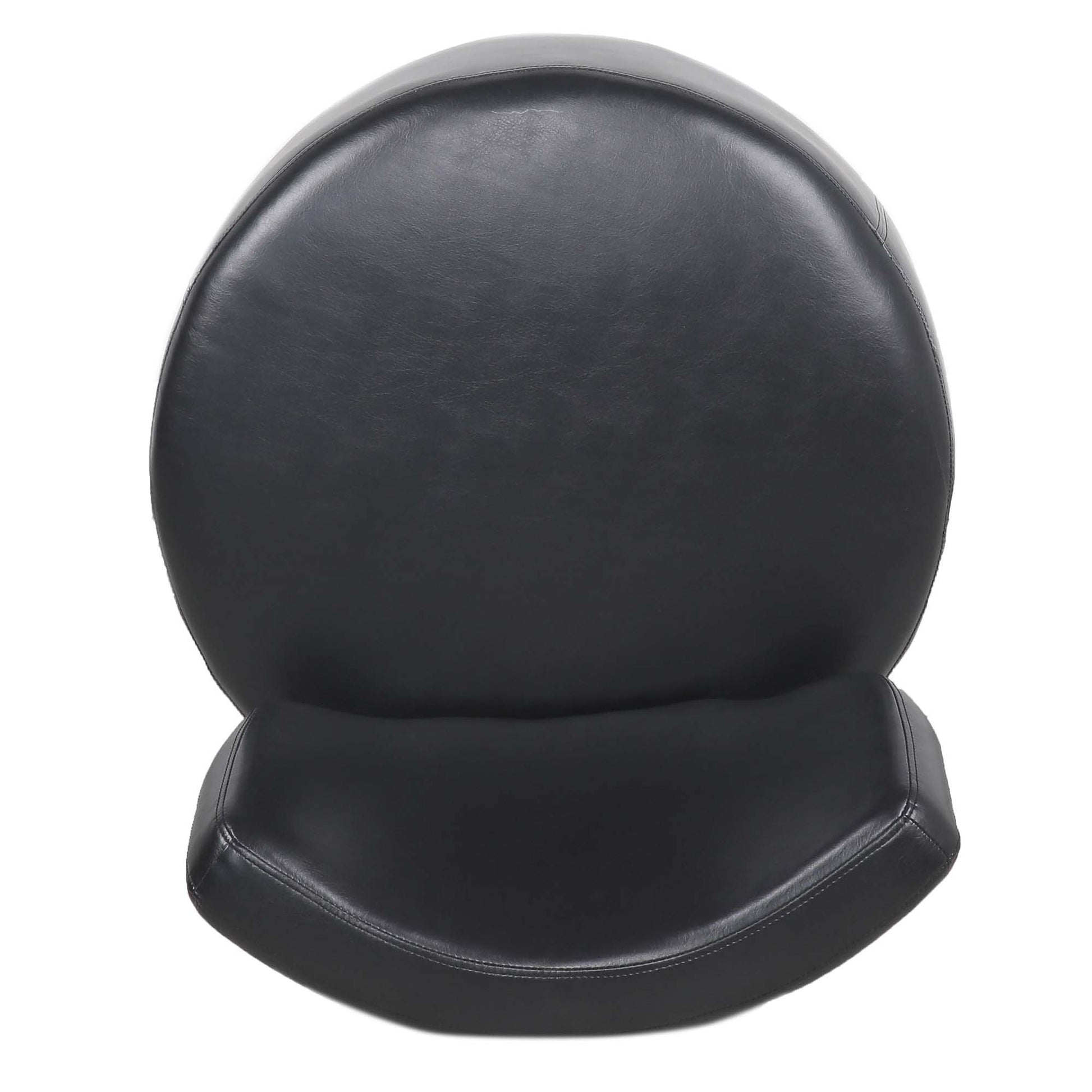 29.13" Wide Swivel Chair Black Pu Pu