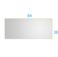 84X 36Inch Led Mirror Bathroom Vanity Mirror With Back Light, Wall Mount Anti Fog Memory Large Adjustable Vanity Mirror Gold Aluminium