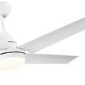 Yuhao 48 In Intergrated Led Ceiling Fan With White Abs Blade White Abs Steel Q235