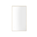 42X 24Inch Led Mirror Bathroom Vanity Mirror With Back Light, Wall Mount Anti Fog Memory Large Adjustable Vanity Mirror Gold Aluminium