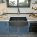 36 Farmhouse Kitchen Sink Black 36