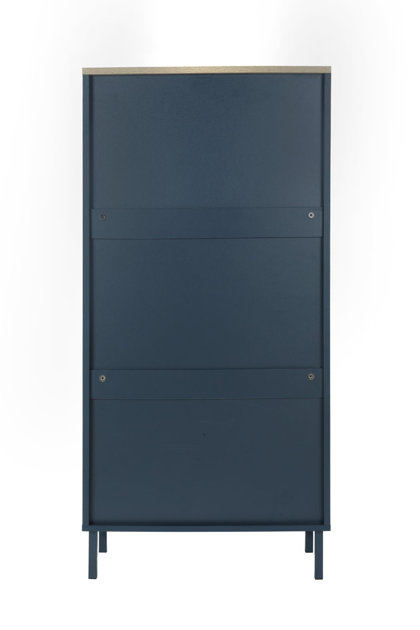 3 Metal Door Shoe Rack, Freestanding Modern Shoe blue-gray-particle board