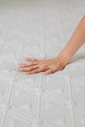 10 Gel Memory Foam Mattress Twin In White Dark Gray Multicolor Polyurethane
