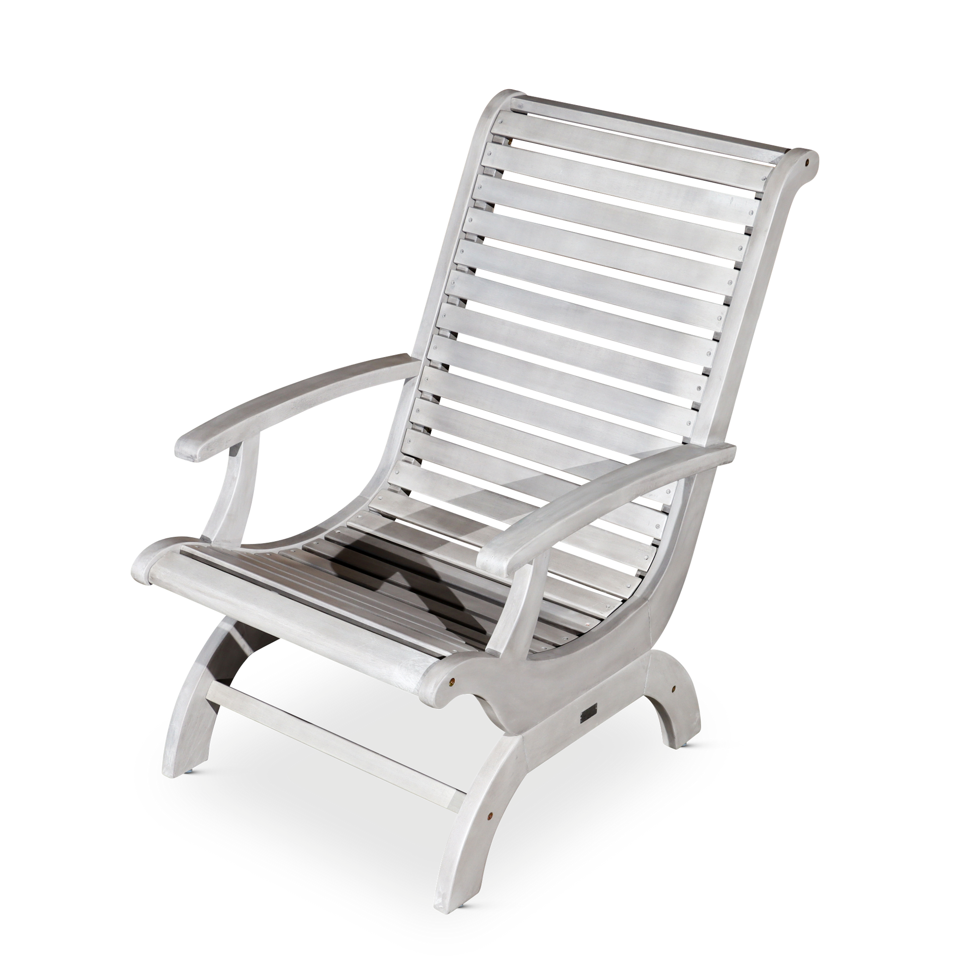 Eucalyptus Plantation Chair, Silver Gray Silver Grey Eucalyptus