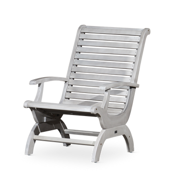 Eucalyptus Plantation Chair, Silver Gray Silver Grey Eucalyptus