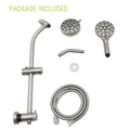 Multi Function Dual Shower Head Shower System With 4.7