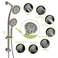 Multi Function Dual Shower Head Shower System With 4.7