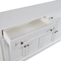 Kitchen Sideboard Storage Buffet Cabinet with 2 antique white-particle board