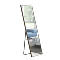 3Rd Generation Gray Solid Wood Frame Full Length Mirror, Dressing Mirror, Bedroom Porch, Decorative Mirror, Clothing Store, Floor Standing Large Mirror, Wall Mounted.60