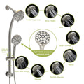 Multi Function Dual Shower Head Shower System With 4.7