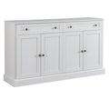 Kitchen Sideboard Storage Buffet Cabinet with 2 antique white-particle board