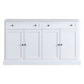 Kitchen Sideboard Storage Buffet Cabinet with 2 white-particle board