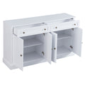 Kitchen Sideboard Storage Buffet Cabinet with 2 white-particle board