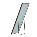 3Rd Generation Gray Solid Wood Frame Full Length Mirror, Dressing Mirror, Bedroom Porch, Decorative Mirror, Clothing Store, Floor Standing Large Mirror, Wall Mounted.60