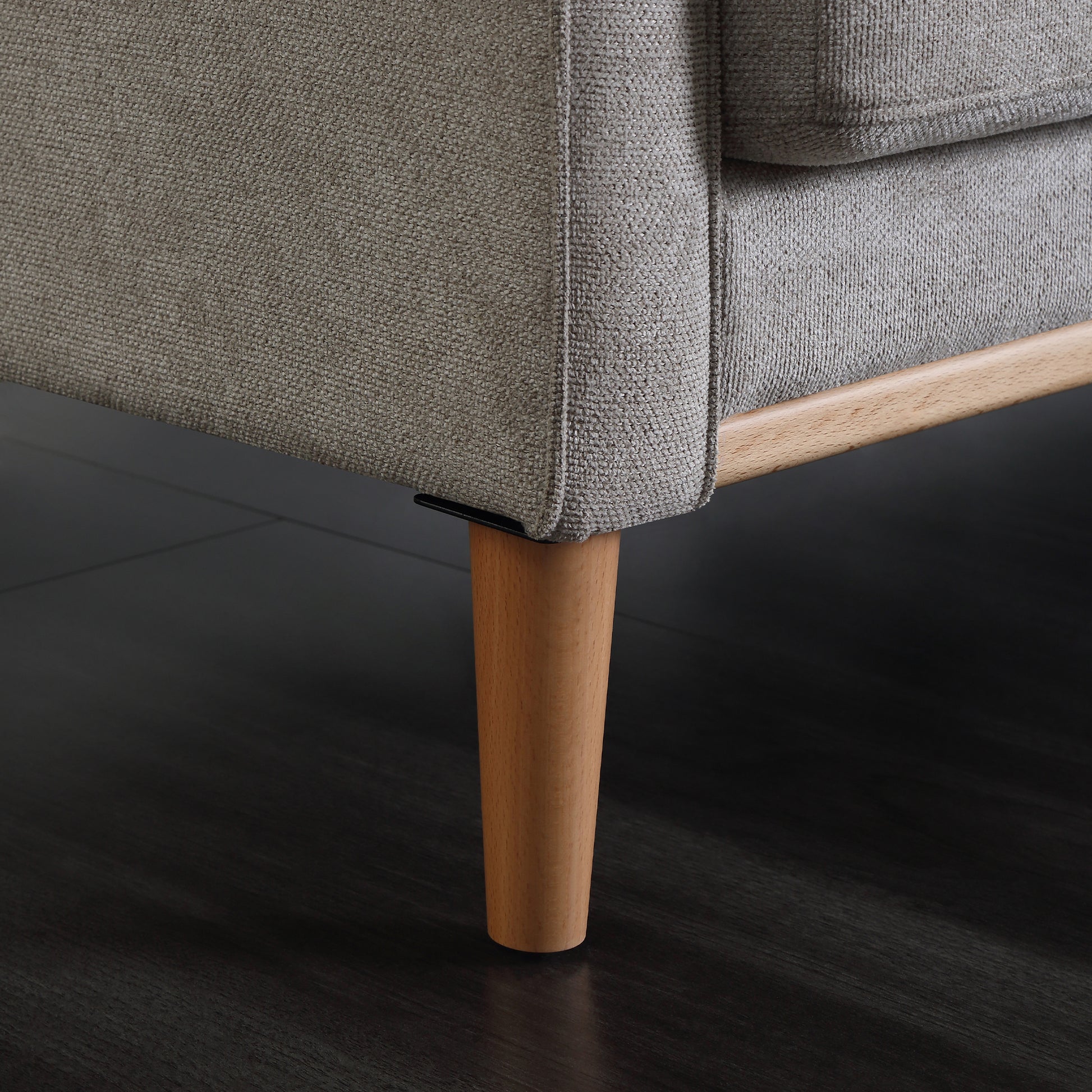 Living Space Sofa 2 Seater ,Loveseat With Waterproof Fabric Creamusb Charge Cream Foam Fabric