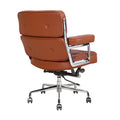 Lobby Office Chair Home And Office Brown Genuine Leather