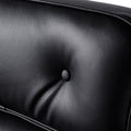 Lobby Office Chair Home And Office Black Genuine Leather