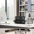 Lobby Office Chair Home And Office Black Genuine Leather