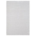 Milano Collection Pale Celadon Woven Area Rug White Polyester