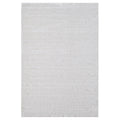 Milano Collection Pale Celadon Woven Area Rug White Polyester