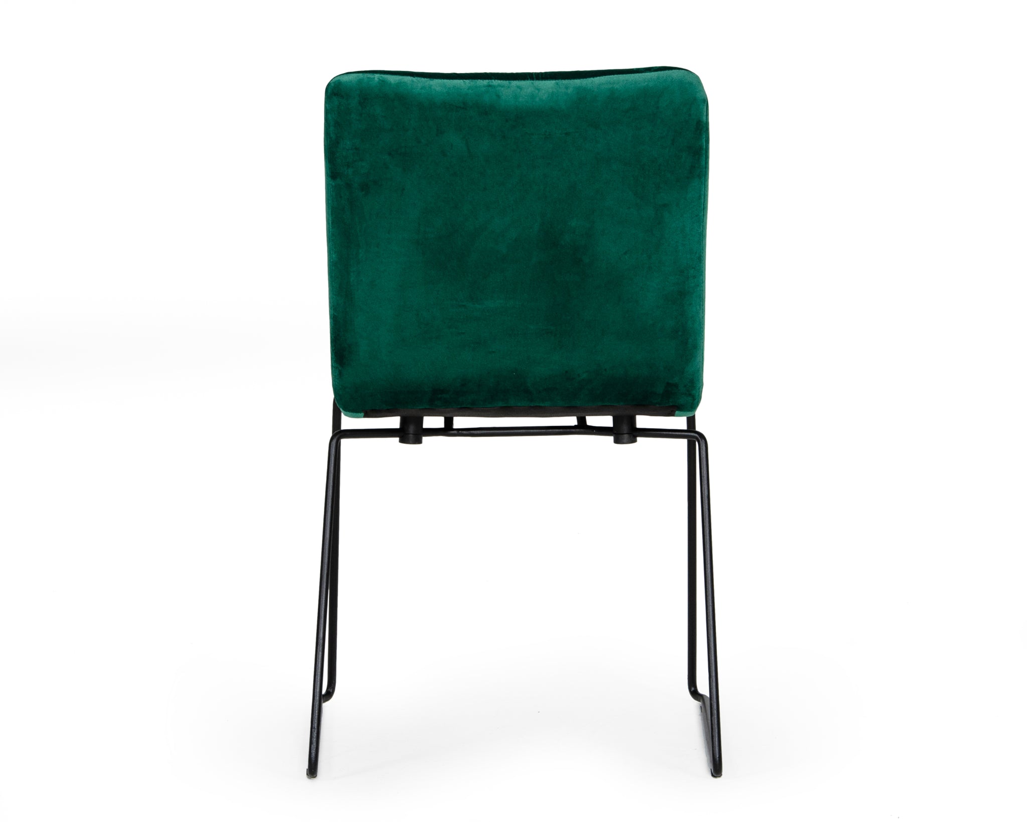 Modrest Yannis Modern Green Fabric Dining Chair