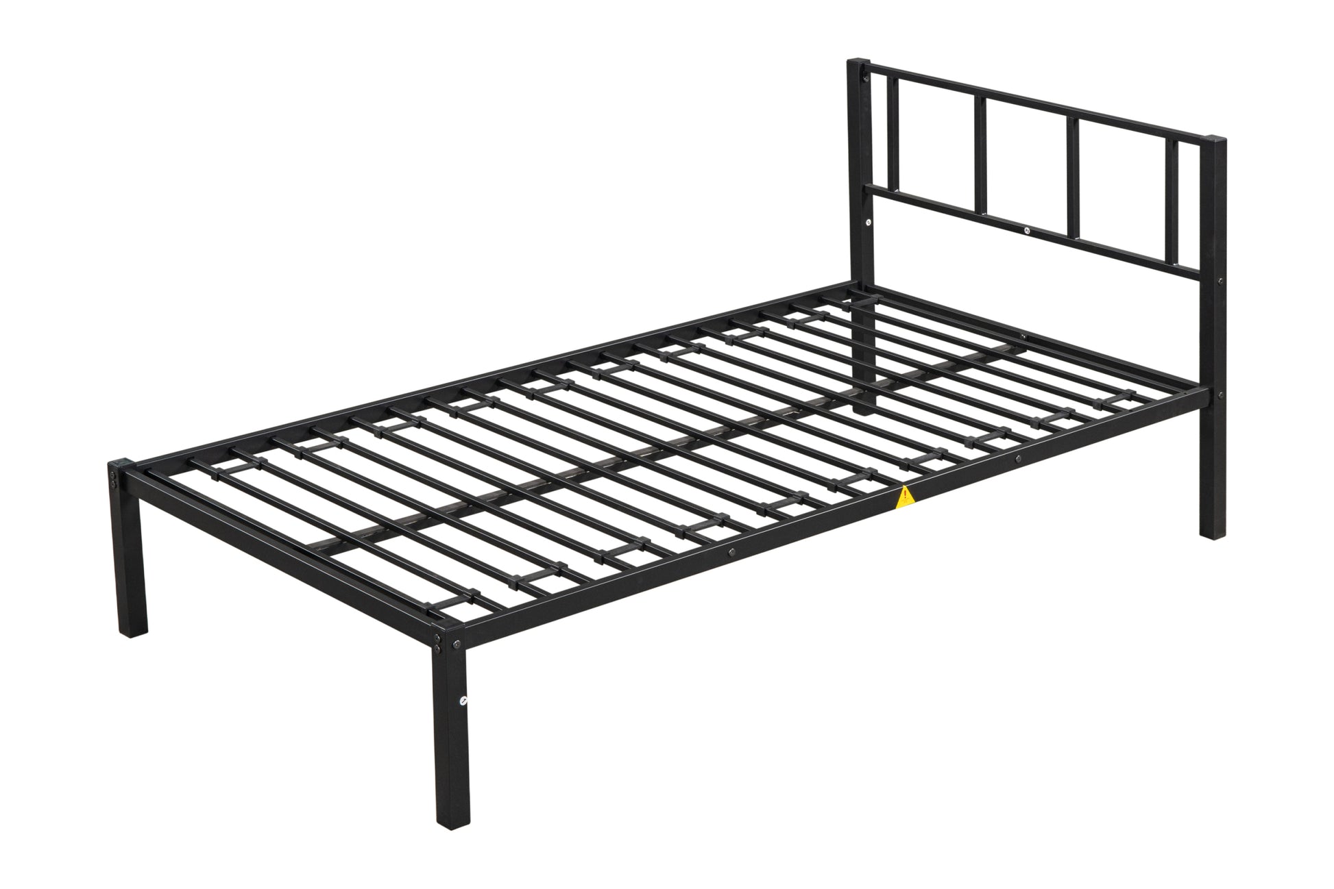 Metal Triple Twin Bunk Bed Can Be Separated Into 3 Twin Beds Sturdy Metal Noise Reduced Bunk Bed For Three Safety Guardrail Cpc Certified No Box Spring Needed Black Metal