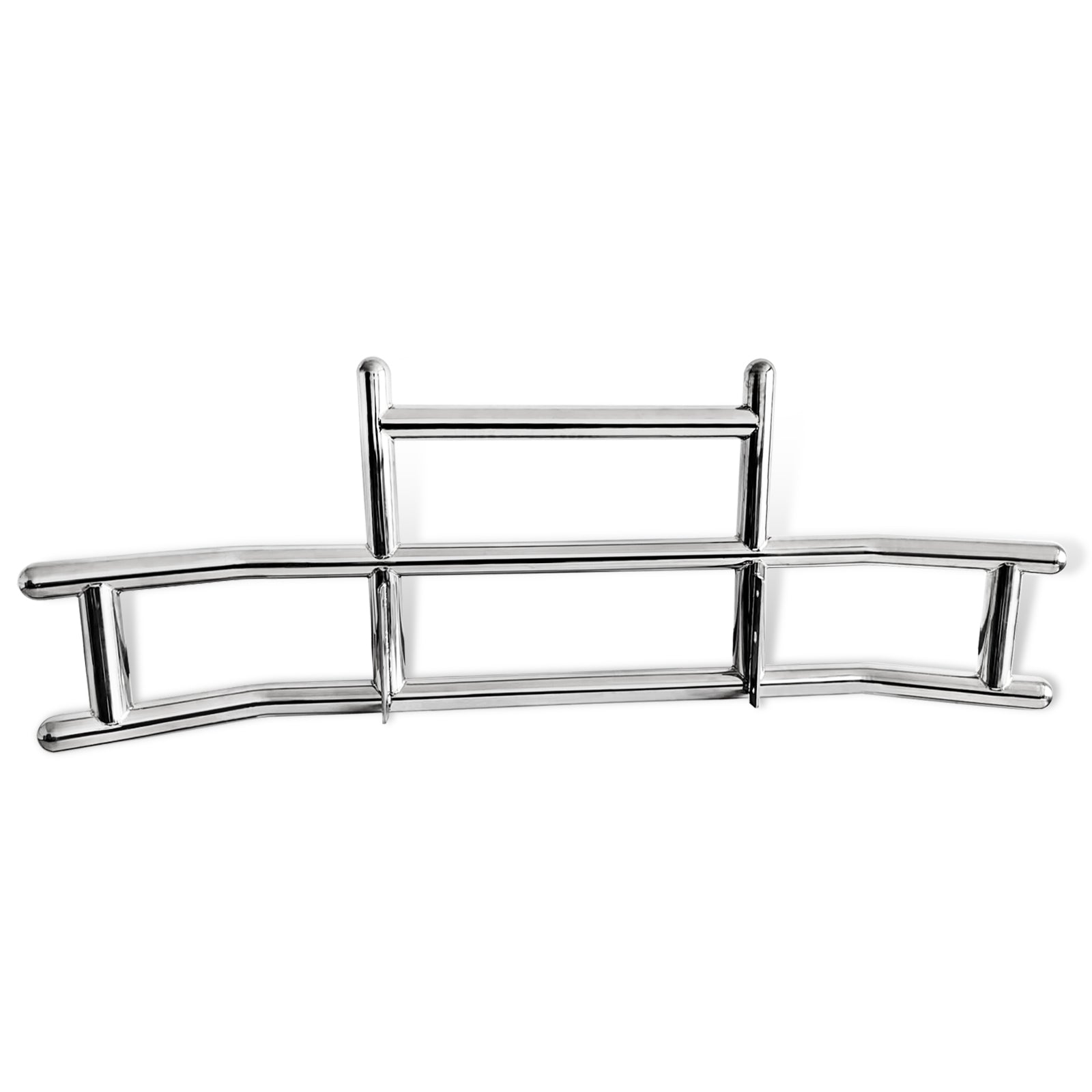 Stainless Steel Integrated Deer Guard Bumper S76Y889 chrome-stainless steel