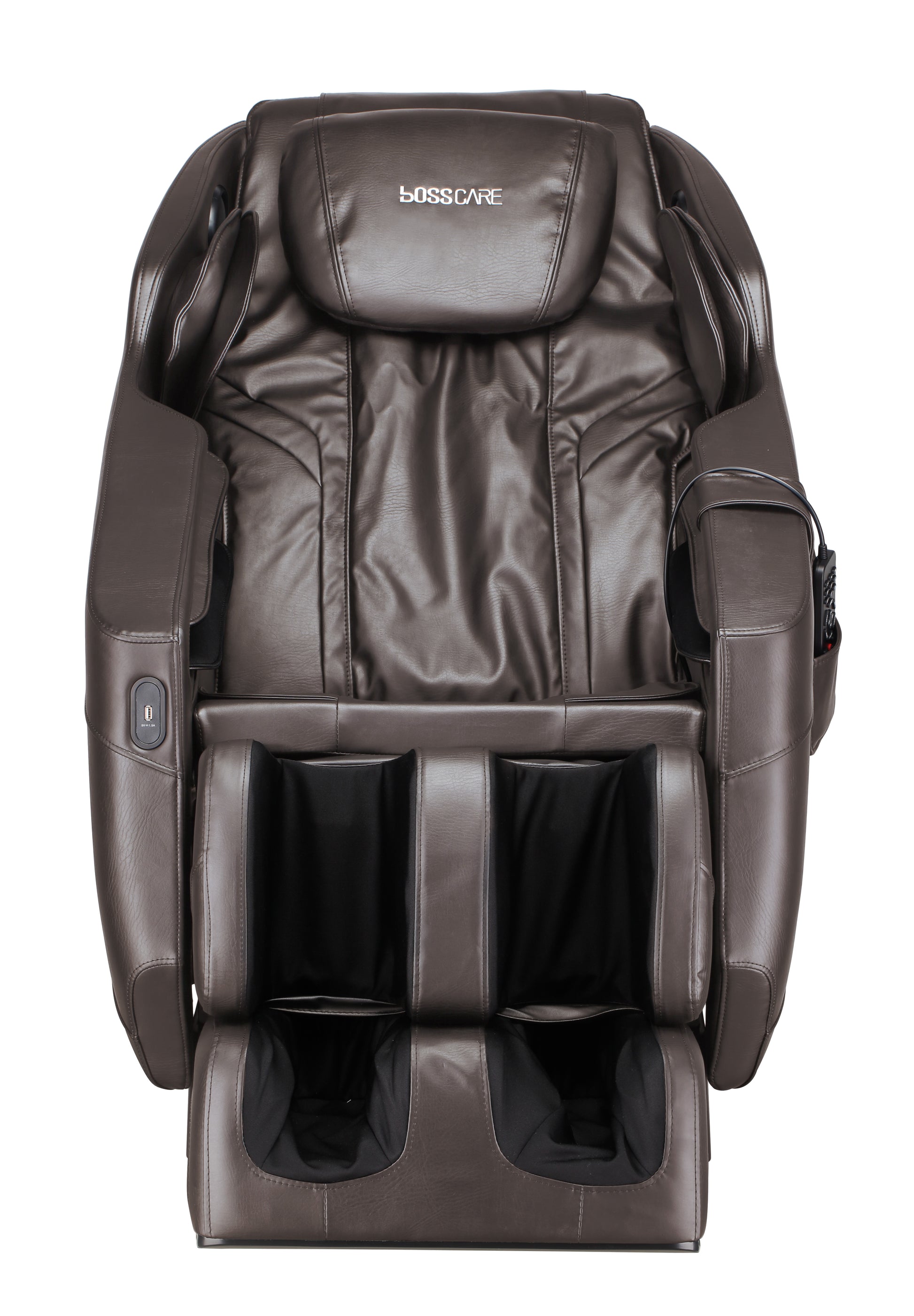 Massage Chairs Sl Track Full Body Massage Recliner With Foot Roller,Airbag Massage,Zero Gravity, Bluetooth Speaker Brown Brown Pu