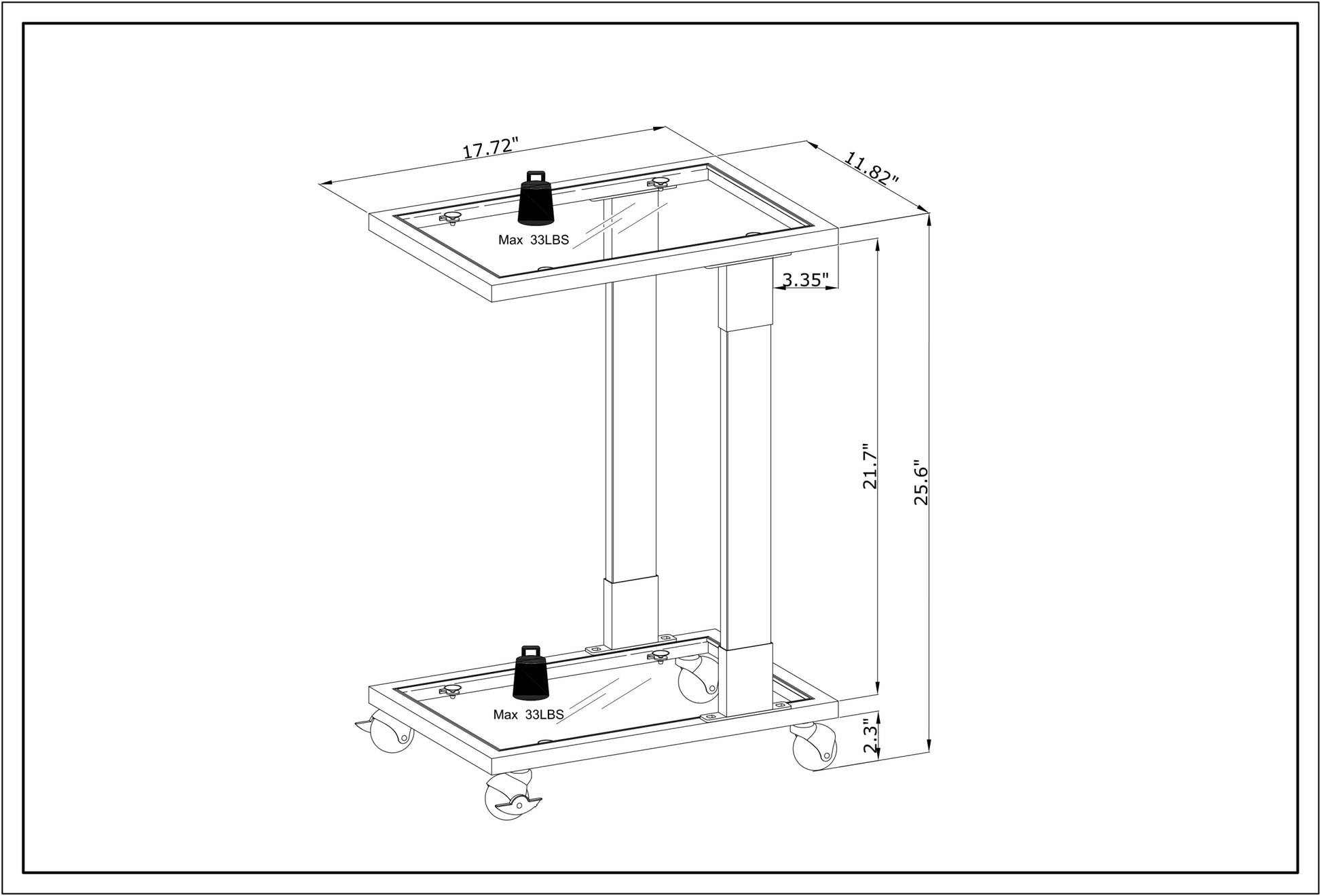 Golden Side Table, Acrylic Sofa Table, Glass Top C Shape Square Table With Metal Base For Living Room, Bedroom, Balcony Home And Office Chrome Glass Iron