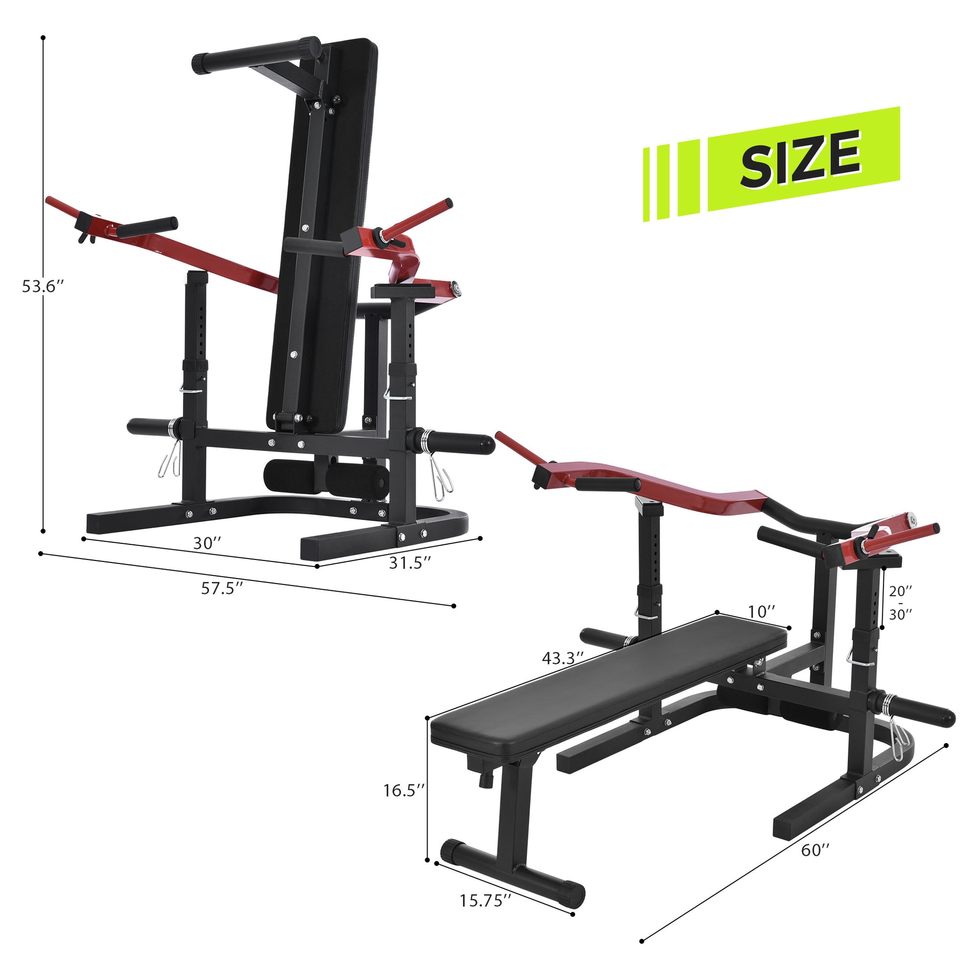 Weight Chest Press Bench Weight Bench Press Machine 11 Adjustable Posi